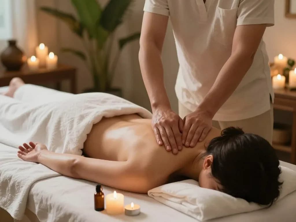 Experience calming 논현동마사지 in a serene spa setting with soothing ambiance.
