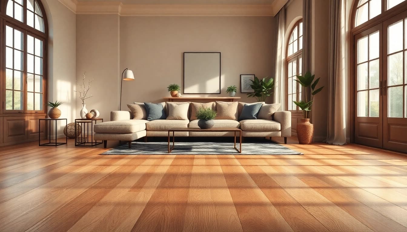 Transform your space with rich lvp flooring that complements a cozy living room design.