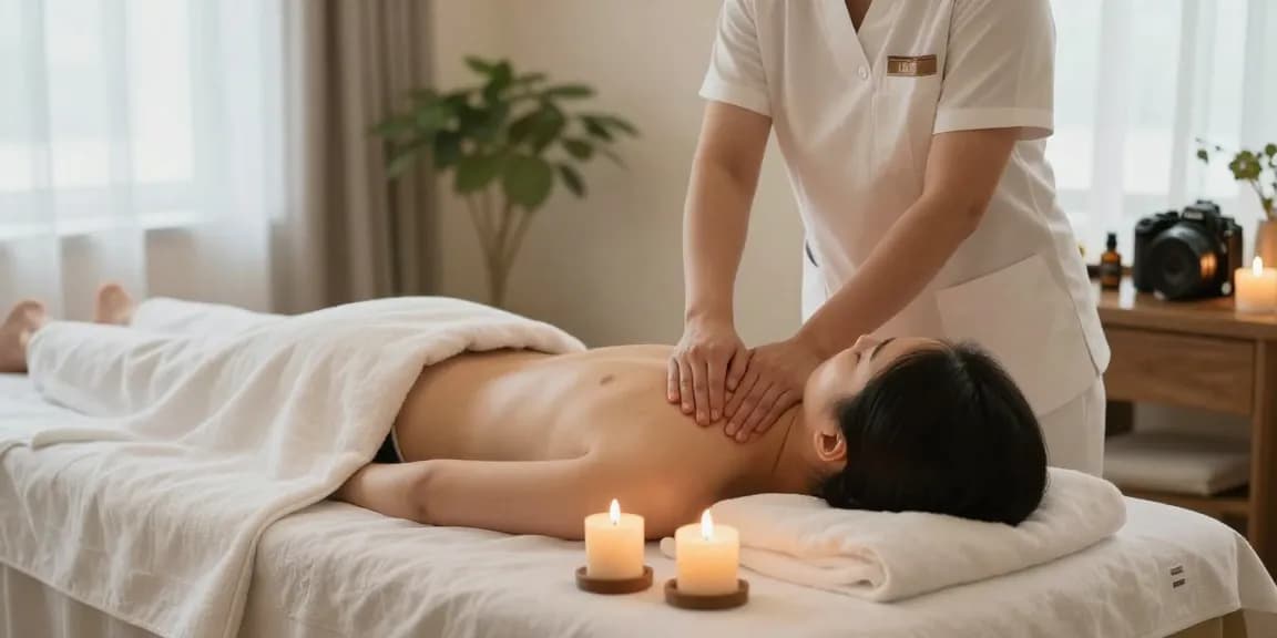 Discover 대구스웨디시 massage therapy in a serene spa environment, highlighting relaxation and wellness.