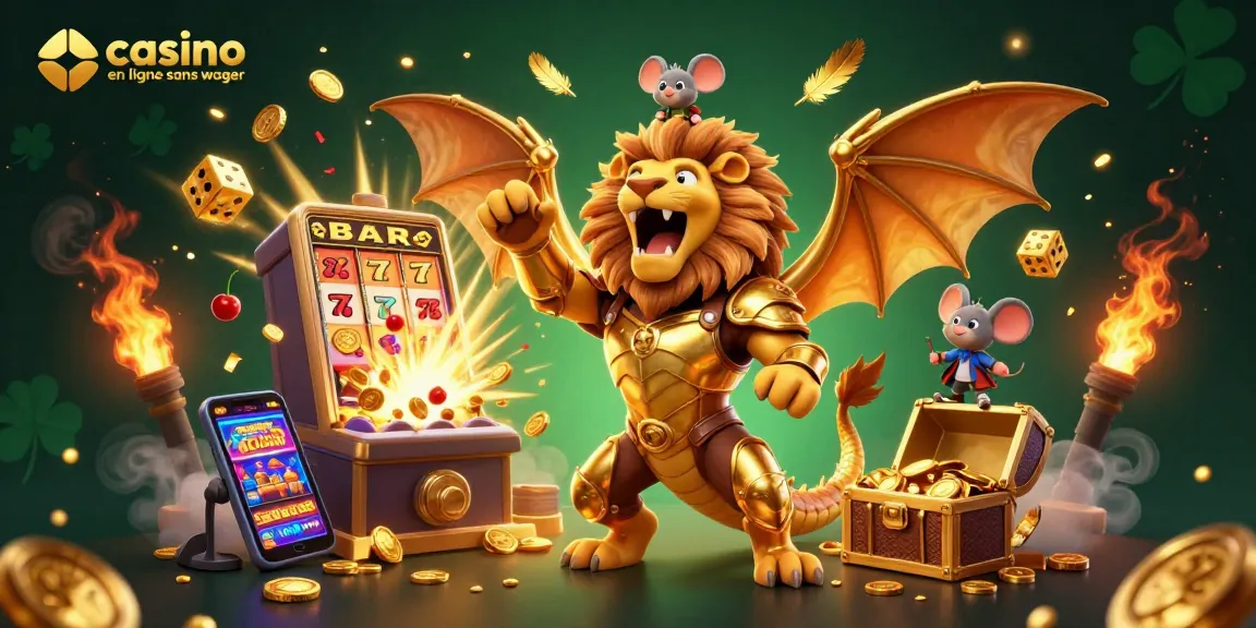 Participez à l'action dans un "casino en ligne sans wager" dynamique avec des personnages captivants et des éléments de jeu palpitants.