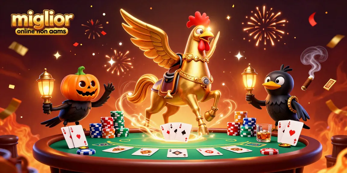 Gioca nei migliori casino online non AAMS con un'atmosfera vibrante e dinamica in una scena da sogno.