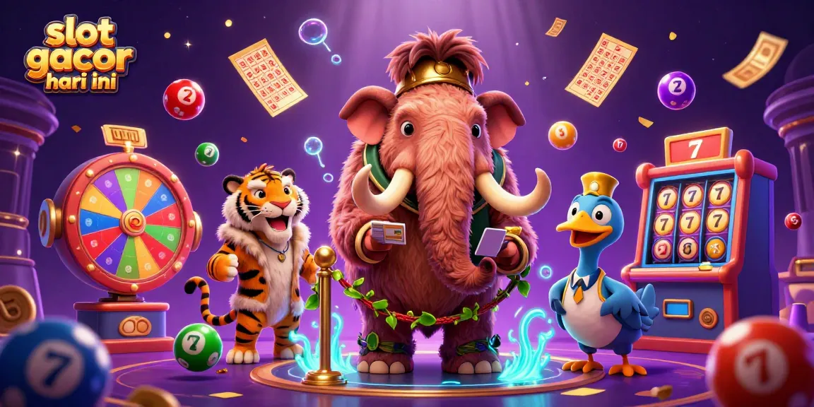 Slot gacor hari ini menawarkan peluang menang tinggi dengan suasana kasino yang meriah.