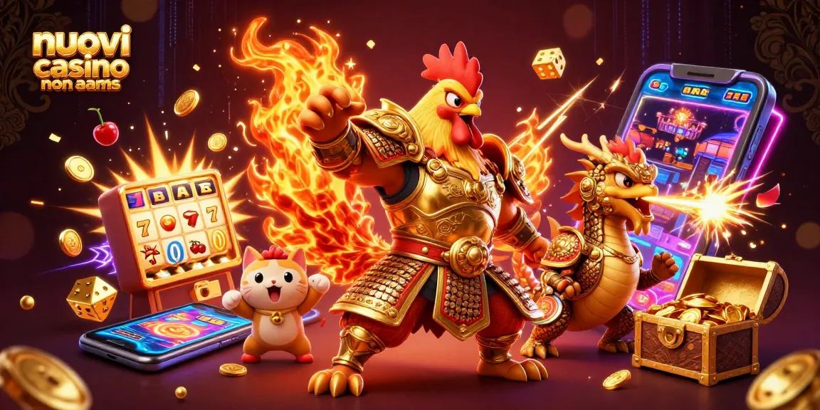 Interagisci con nuovi casino non aams attraverso personaggi iconici e elementi di gioco dinamici.