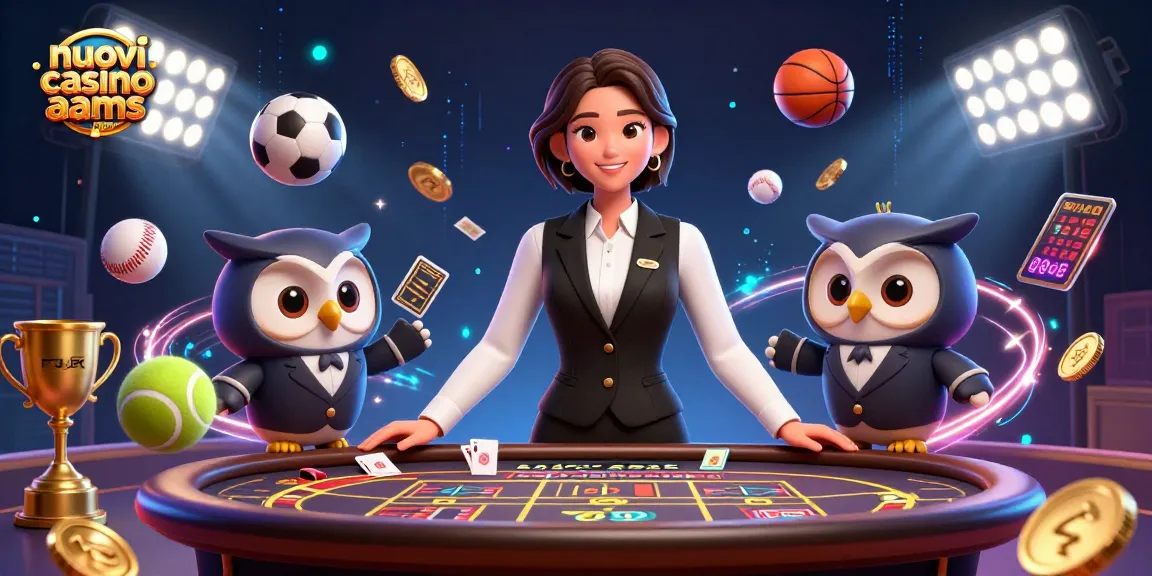 Scopri l'emozione dei nuovi casino non AAMS con dealer coinvolgenti e elementi di gioco emozionanti.