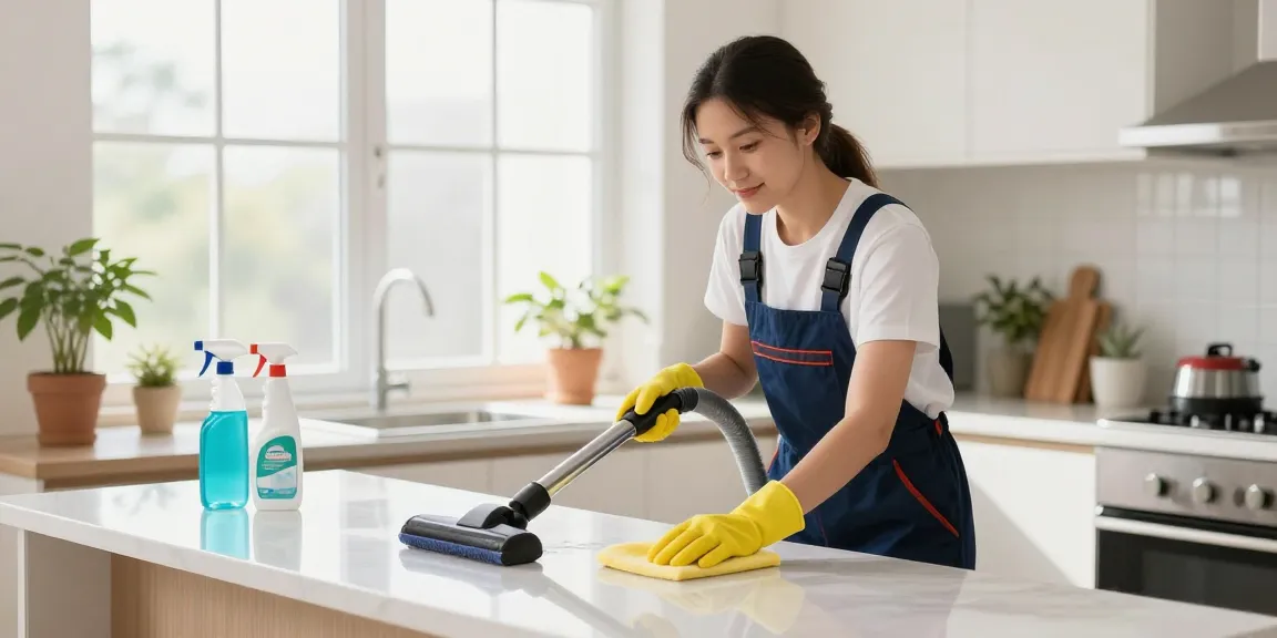 Home cleaning excellence by https://atscleaning.co.uk/ with professional cleaning tools and eco-friendly products.