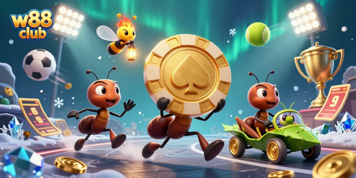 Trải nghiệm cá cược hấp dẫn tại w88 club với hình ảnh sinh động và đa dạng game.