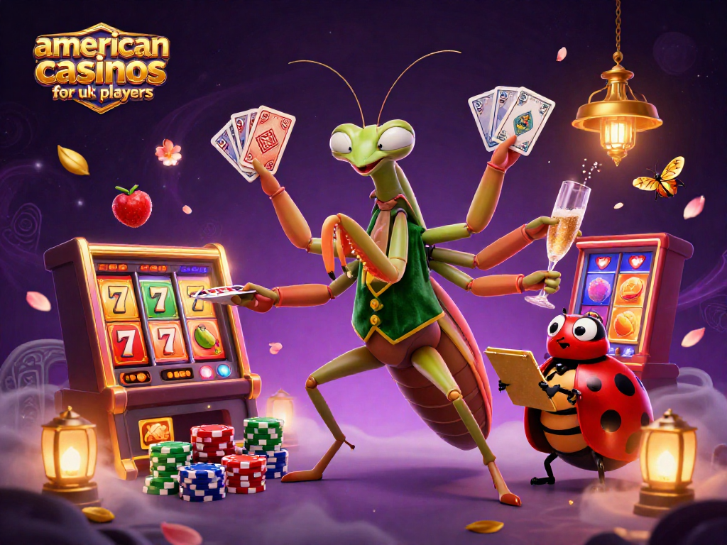Experience the thrill of american casinos for uk players with vibrant game elements and lively characters.