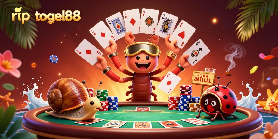 Experience thrilling wins with rtp togel88 in this dynamic casino scene filled with excitement.