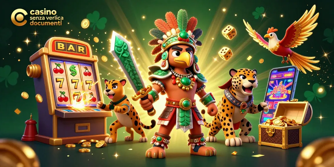 Scopri il casinò senza verifica documenti con personaggi vivaci tra esplosioni di jackpot e elementi di gioco dinamici.