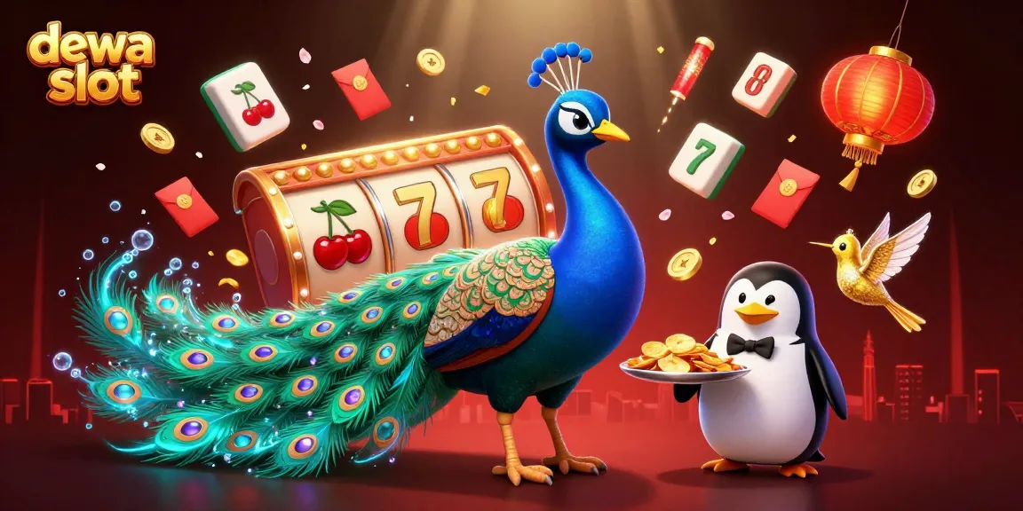 Menangkan permainan dewa slot dengan simbol keberuntungan dan jackpot berkilau