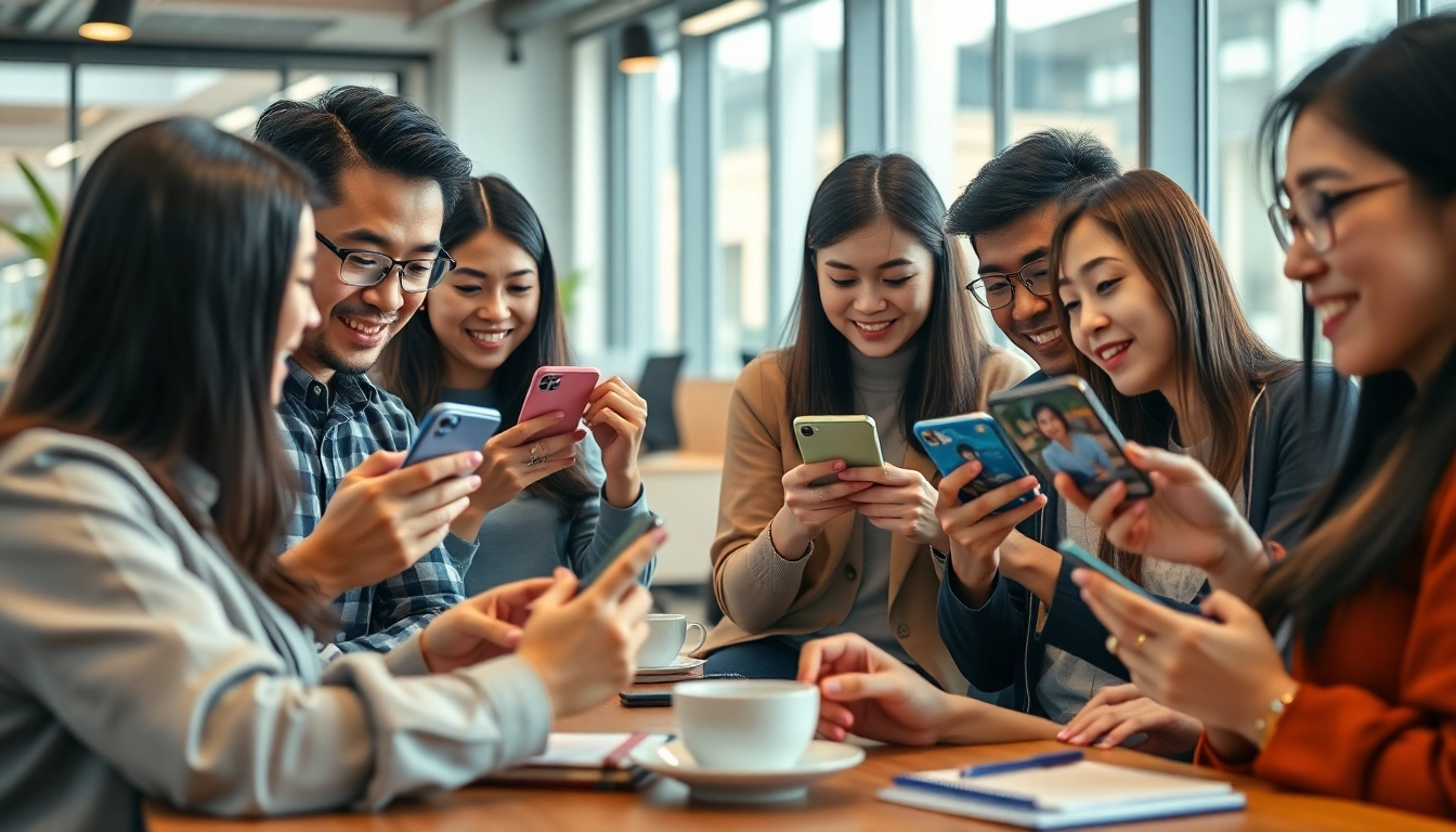 instagram 日本人フォロワー 購入を考えている日本人のグループが、SNSマーケティングに取り組んでいる