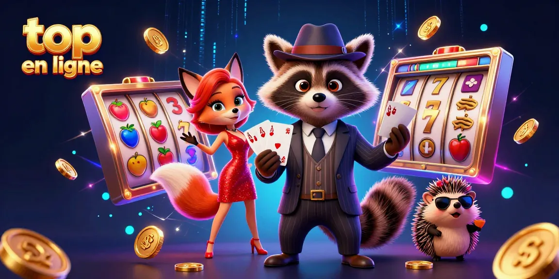 Visualisez les personnages emblématiques jouant au top casino en ligne avec une ambiance vibrante et dynamique.