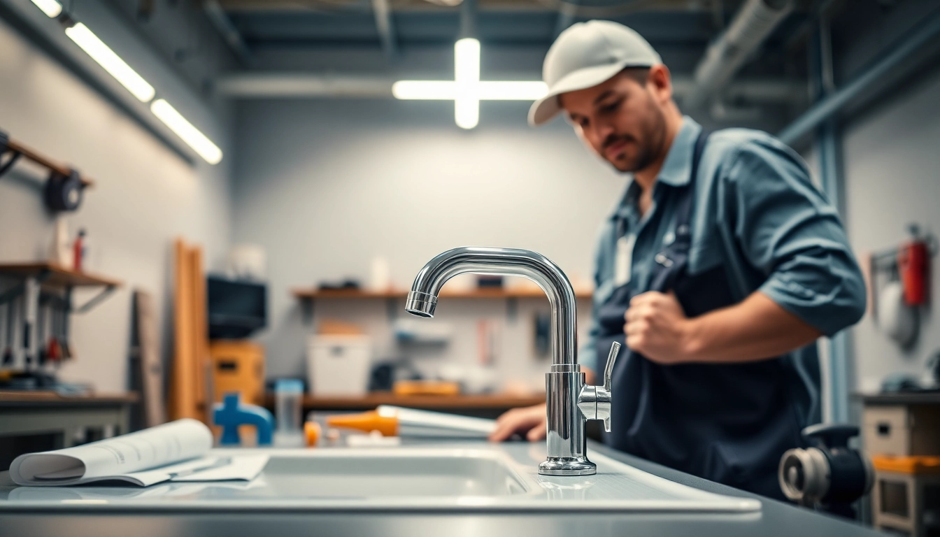 Sanitär Service von sonni sanitär GmbH mit hochwertigem Equipment in moderner Werkstatt.