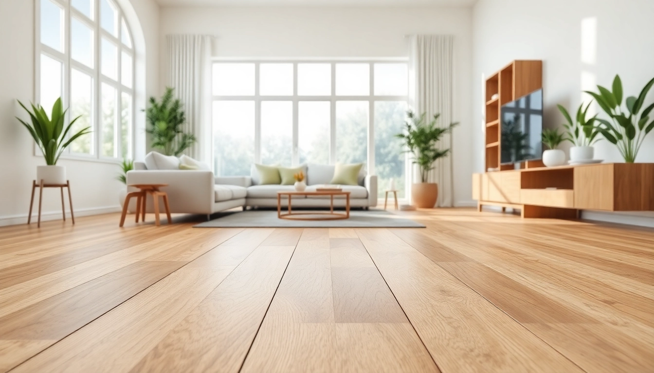 Explore the chic beauty of wholesale vinyl plank flooring in a modern home setting showcasing elegant textures.