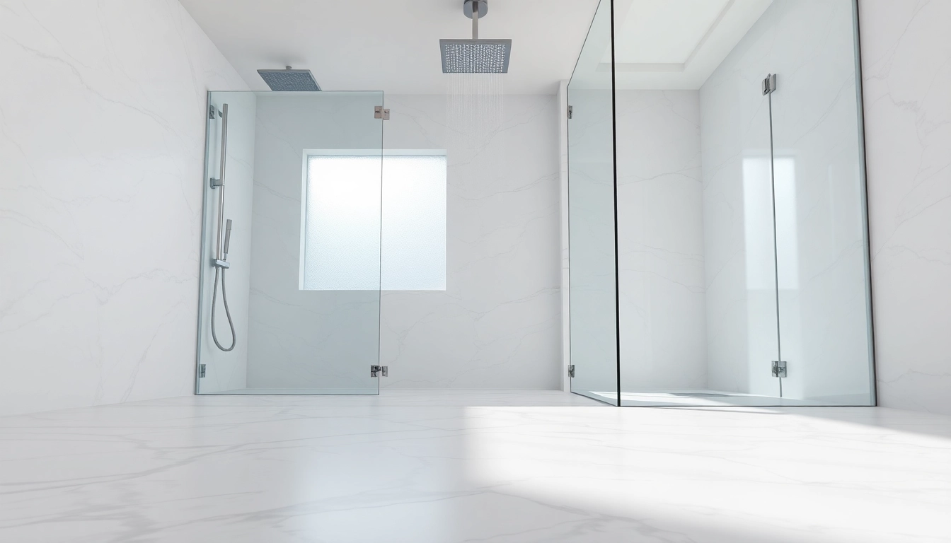 Transform your space with elegant showers Australia set in a modern, tranquil bathroom.