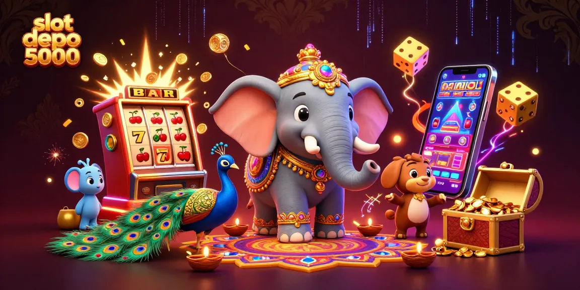 Spin the slot depo 5000 for chances to win big jackpots in vibrant casino adventure.