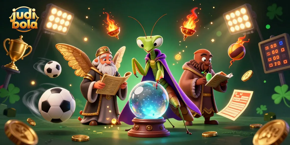 Engage in judi bola action with vibrant elements and mystical characters in a dynamic scene.