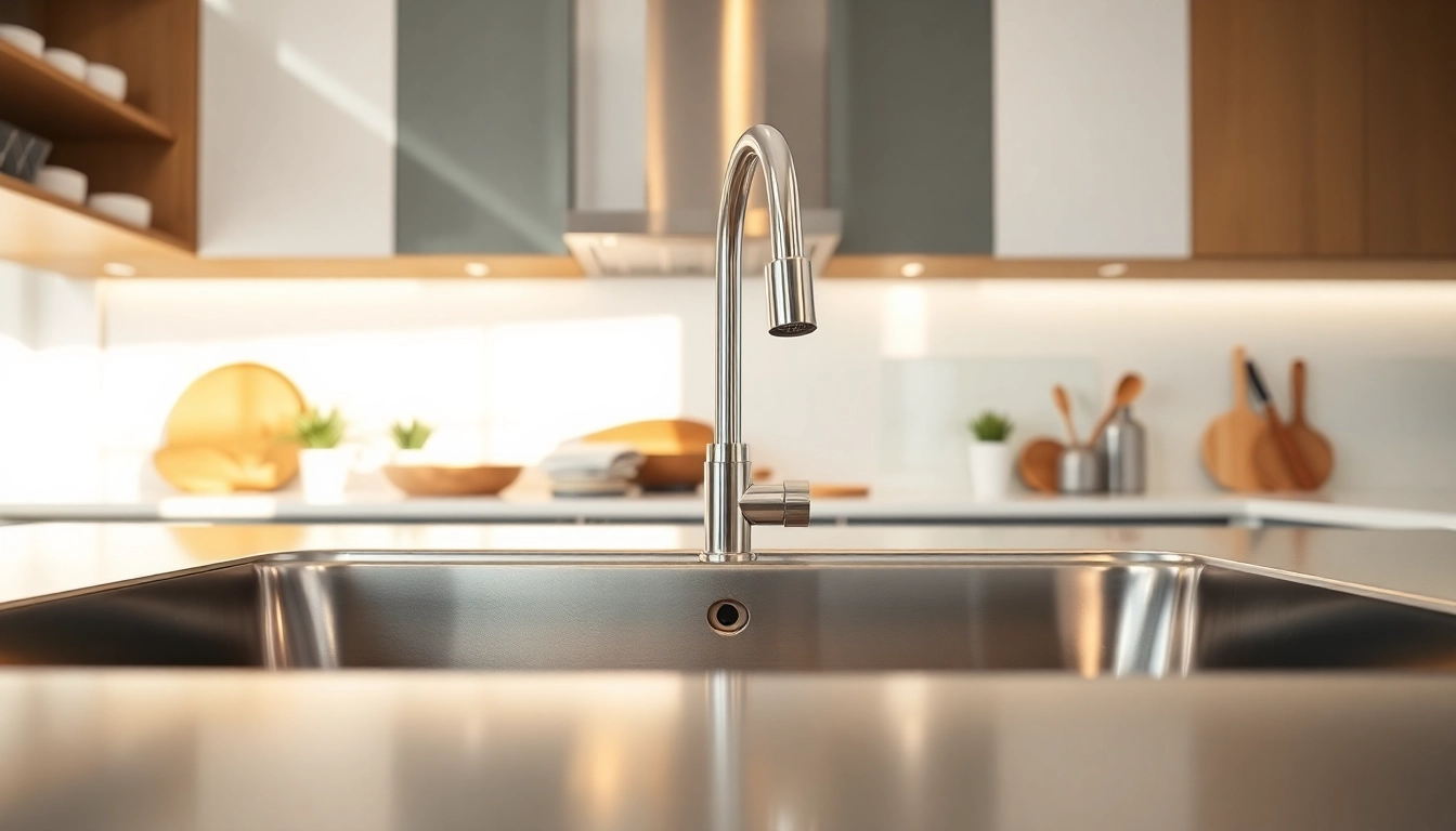 Upgrade your space with a stainless steel kitchen sink near me featuring sleek finishes and modern designs.