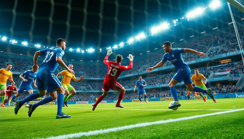 รับชมผลบอลภาษาไทย ที่เต็มไปด้วยความตื่นเต้นในการแข่งขันฟุตบอลที่ดุเดือด