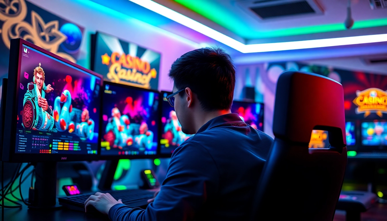 1win pulsuz oynamaq üçün yüksək keyfiyyətli oyun avadanlığı ilə dolu bir gaming məkanda gərgin anlar.