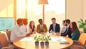 Elevate your understanding with business growth insights during an engaging meeting session.