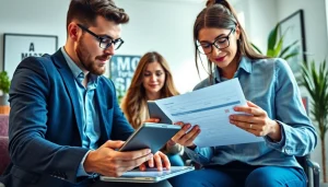 Fill out the eta application uk online in a bright, professional office setting